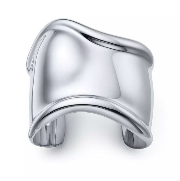 Tiffany & Co. Jewelry - Like New Tiffany Elsa Peretti Medium Bone Cuff Bracelet Left Wrist Silver 925 M